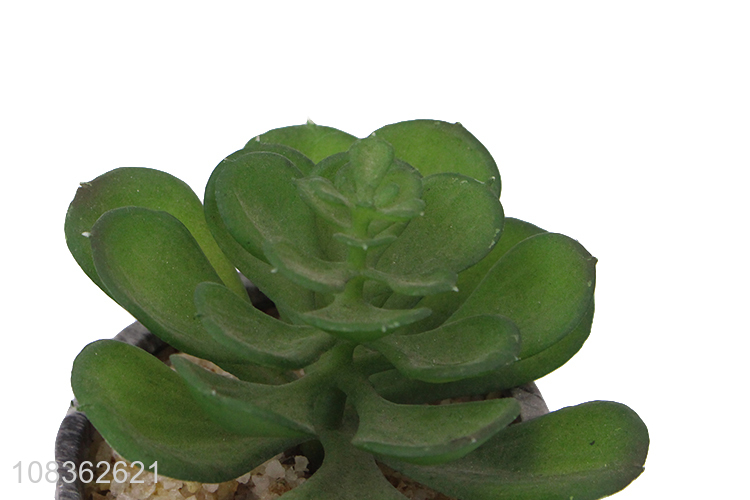 Top quality simulation bonsai fake plant potting with ceramic pot