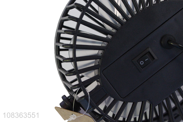 Good quality low noise silent usb rechargeable fan mini table fan