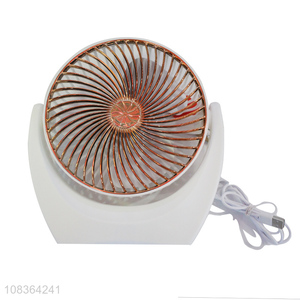 Wholesale mini usb charging desk fan fashionable portable table fan