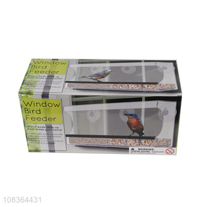Best selling clear acrylic window bird feeder with cheap price