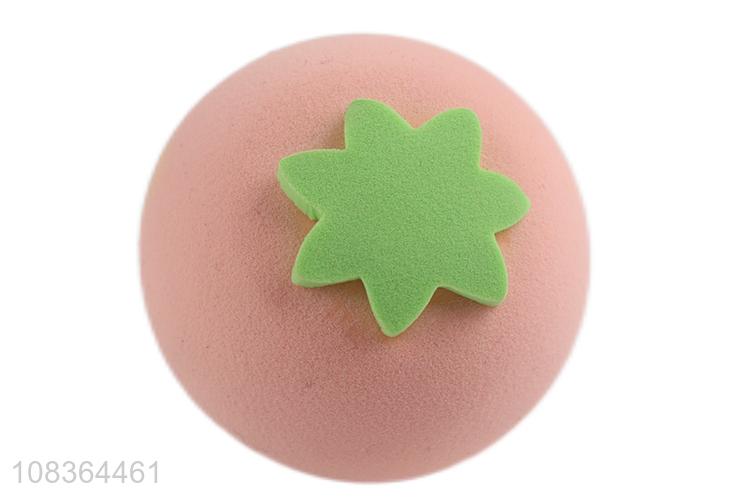 Wholesale Peach Shape Makeup Puff Soft Cosmetic Sponge