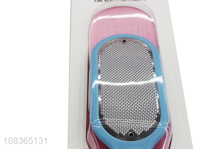 Yiwu market durable stainless steel foot file foot dead skin remover