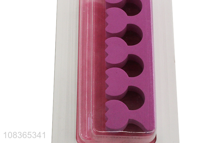 Wholesale 2 pieces finger separators toe separators for nail polish