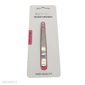 Wholesale creative eyebrow tweezers for ladies eyebrow trimming