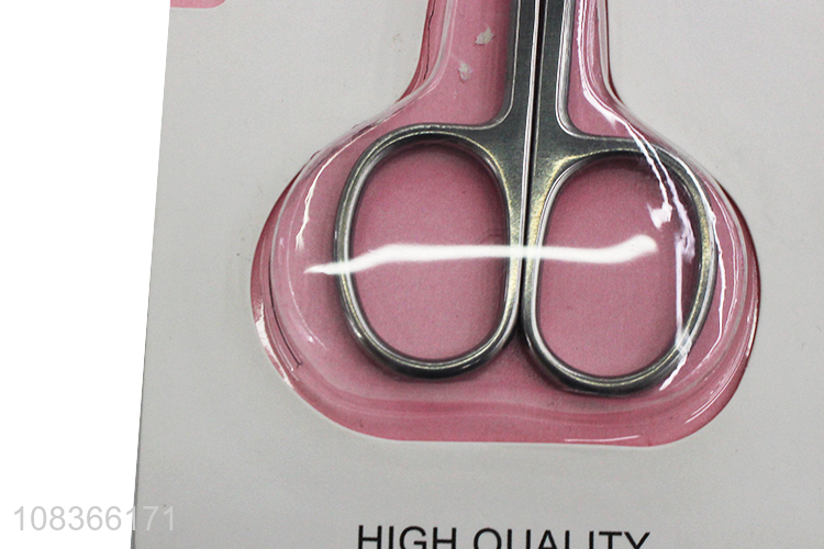 Cheap price makeup scissors eyebrow scissors beauty implements