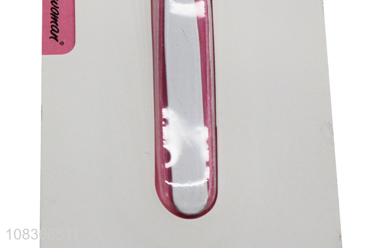Cheap price simple portable eyebrow tweezers beauty tools