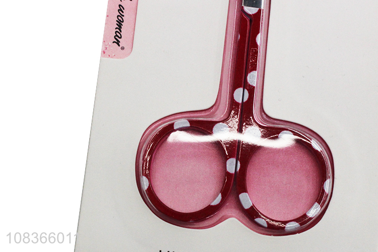 Hot sale creative makeup scissors ladies nose scissors