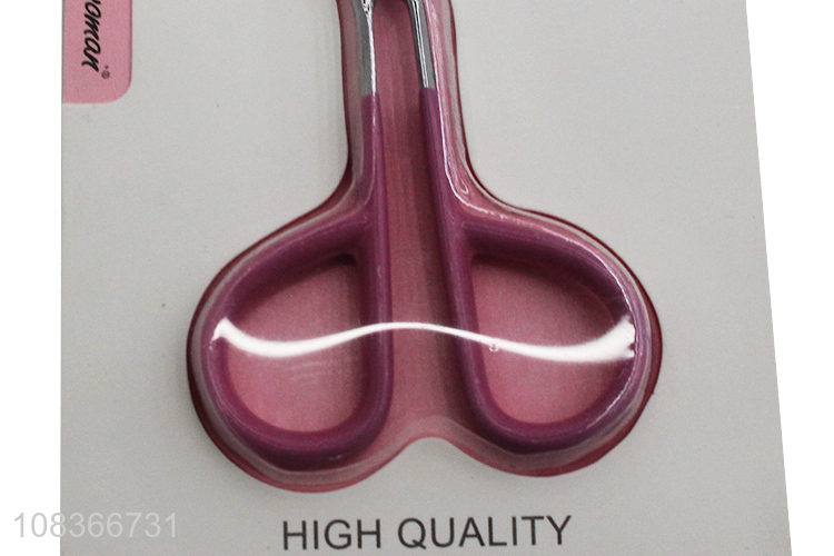 Yiwu market stainless steel elbow eyebrow tweezers wholesale