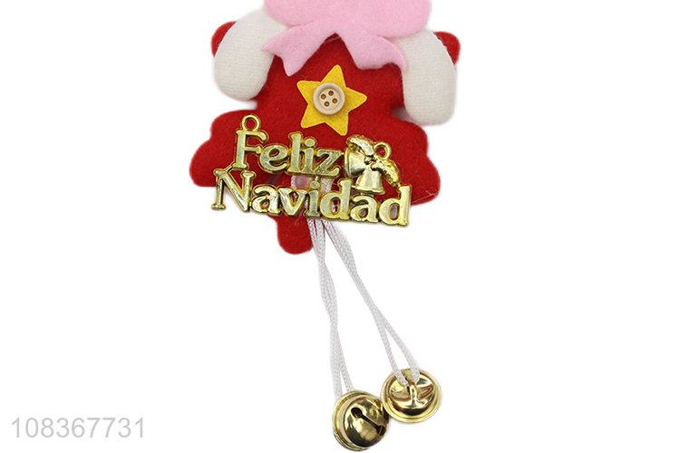 Top quality cartoon christmas tree pendant for decoration