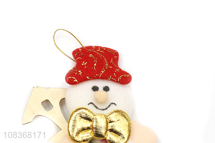 Best sale snowman shape hanging pendant for xmas tree decoration