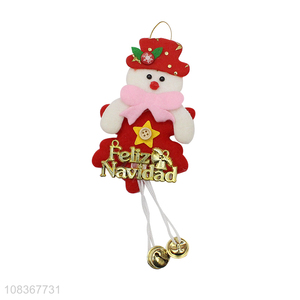 Top quality cartoon christmas tree pendant for decoration