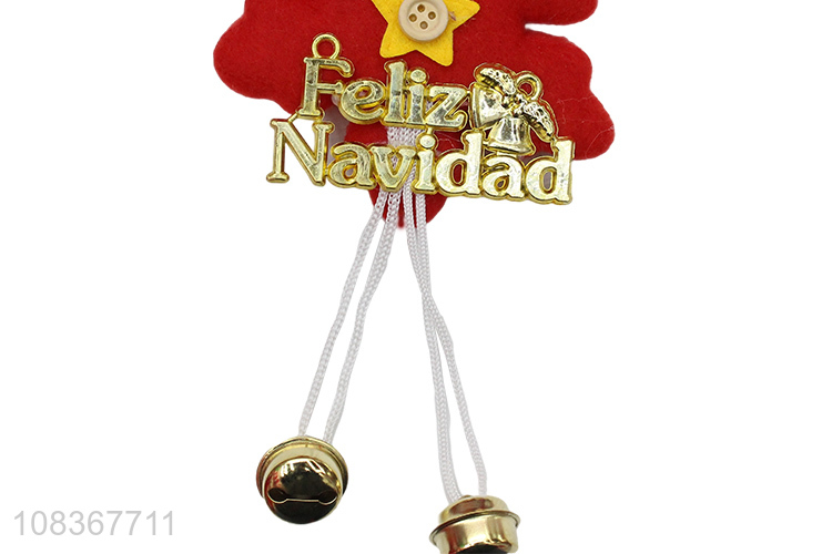 China products cartoon bear shape hanging ornaments for Christmas