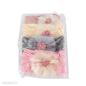 Wholesale price creative lace decorative headband for girls