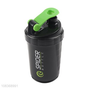 Professional supply 500ml food grade plastic shake bottle protein mixer