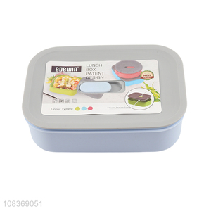 High quality rectangular plastic lunch box food storage container