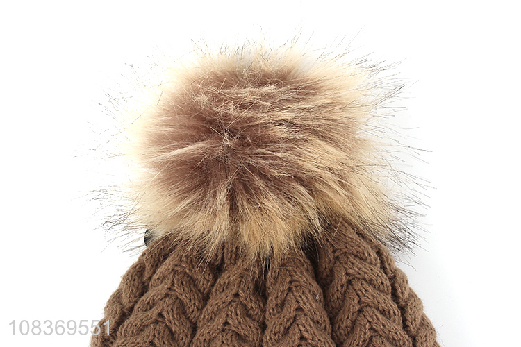 China sourcing fashion thickened knitted hat for winter