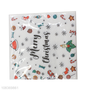 Popular style printed disposable paper napkins tissue