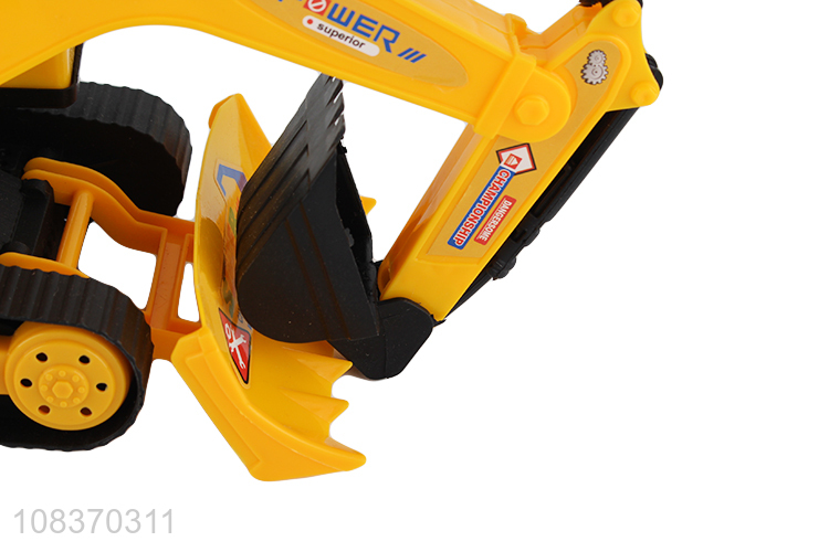 China imports plastic engineering truck simulation vehicle toy excavator