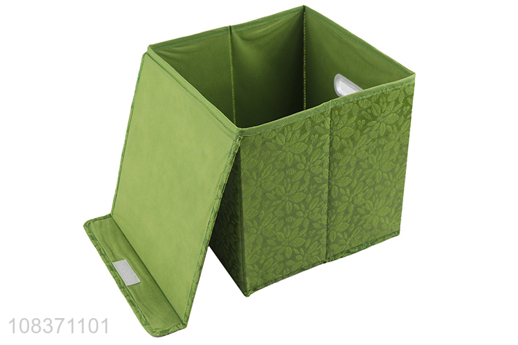 New design non-woven storage box household storage container bins