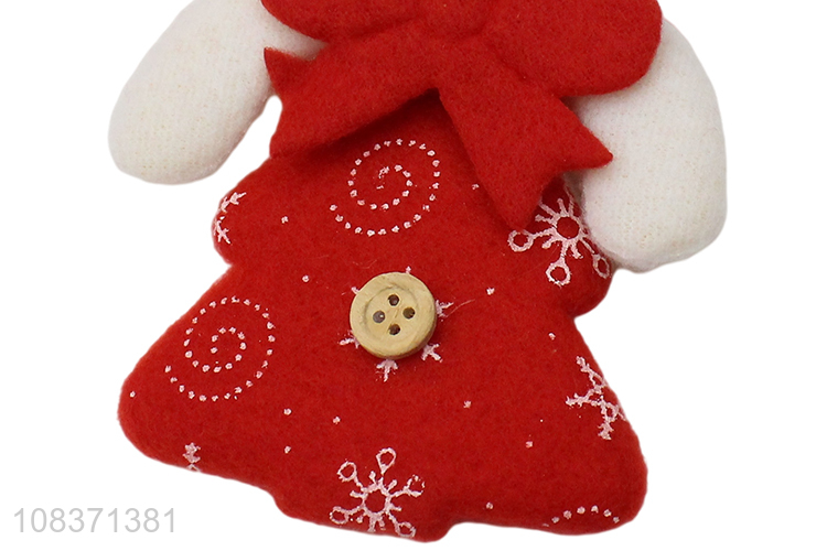 Wholesale price creative snowman hanging pendant for party