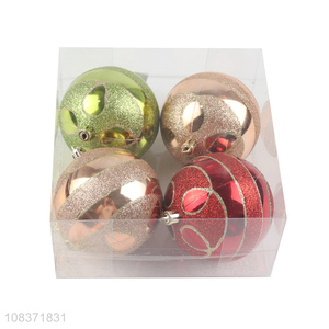 Wholesale 4 pieces <em>Christmas</em> <em>balls</em> <em>Christmas</em> tree ornaments hanging decorations