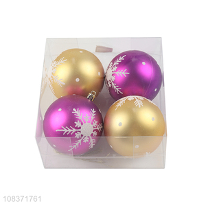 Good quality 4 pieces hanging ornaments <em>Christmas</em> decorations <em>Christmas</em> <em>balls</em>