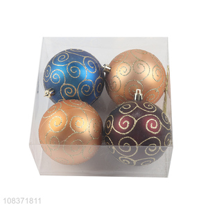 Wholesale 4 pieces <em>Christmas</em> <em>balls</em> Xmas bauble <em>Christmas</em> tree decorations