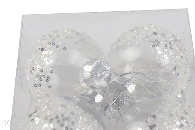 Hot products 4 pieces Christmas balls Christmas party supplies decorations