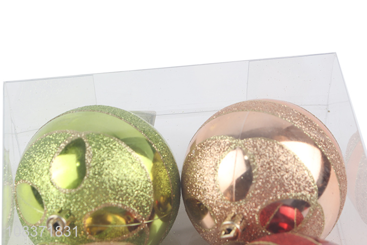 Wholesale 4 pieces Christmas balls Christmas tree ornaments hanging decorations