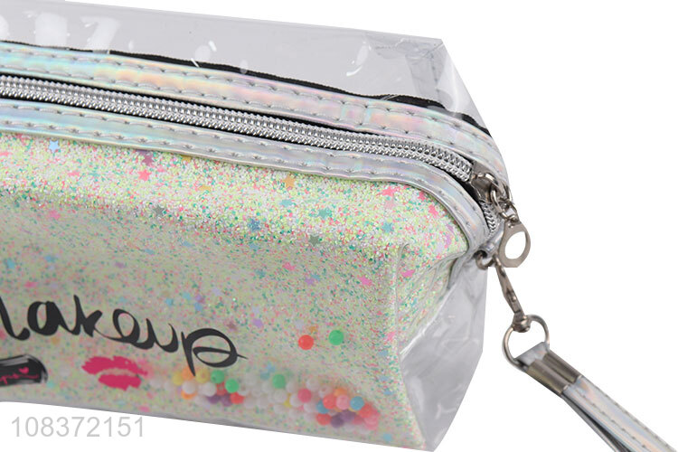Yiwu market fashion high value portable cosmetic bag wholesale