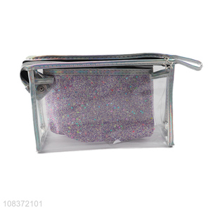Best selling double-layer large capacity cosmetic bag