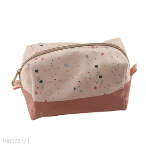 High quality creative canvas cosmetic bag wash bag