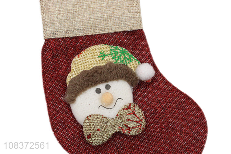 Custom Christmas Socks Gift Bag For Christmas Tree Decoration