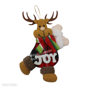 Wholesale Cartoon Christmas Elk Christmas Hanging Ornament
