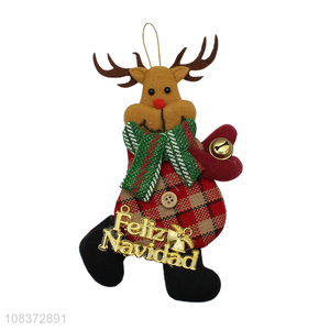 Best Sale Christmas Elk Decorative Pendant Christmas Ornament