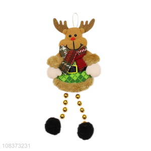 Cartoon Christmas Elk Christmas Tree Hanging Decoration