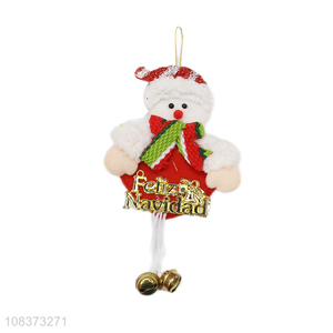 Newest Snowman Shape Hanging Ornament For Christmas Decoration