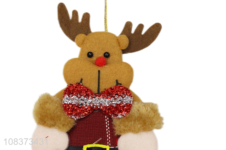 New Arrival Christmas Elk Shape Christmas Hanging Ornament