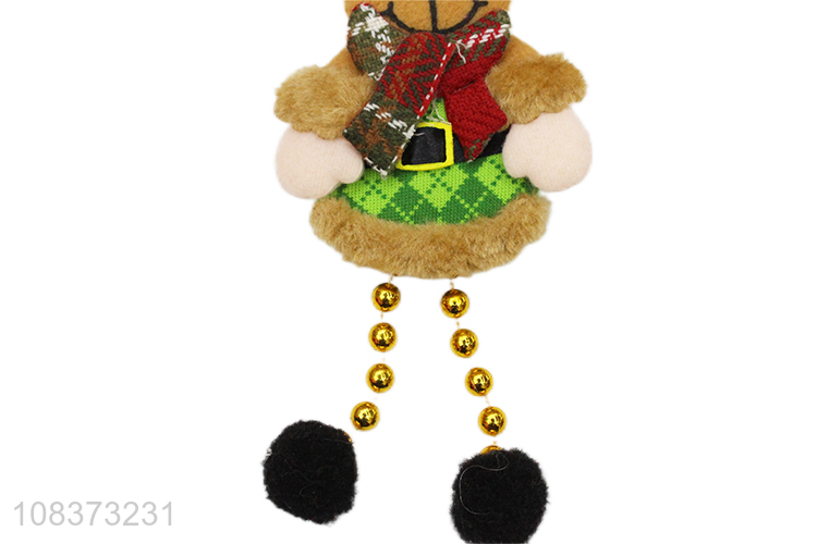 Cartoon Christmas Elk Christmas Tree Hanging Decoration