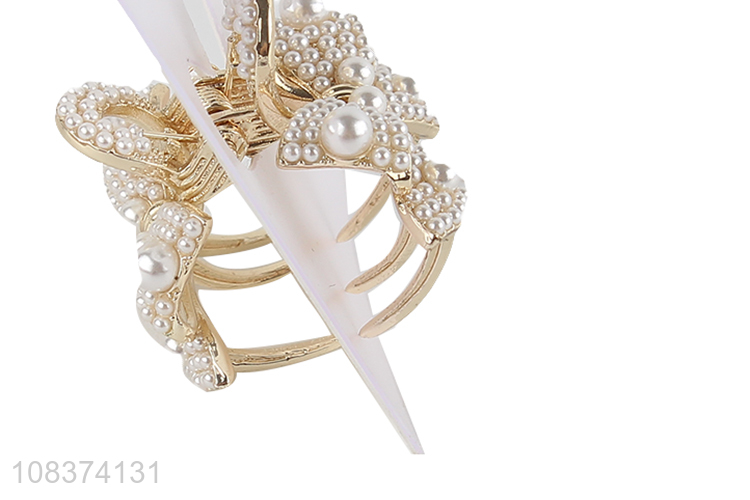 New design decorative pearl hair claws hair decoration