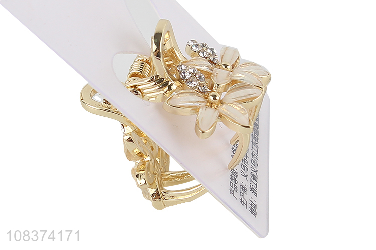 New design flower shaped mini hair claws for women