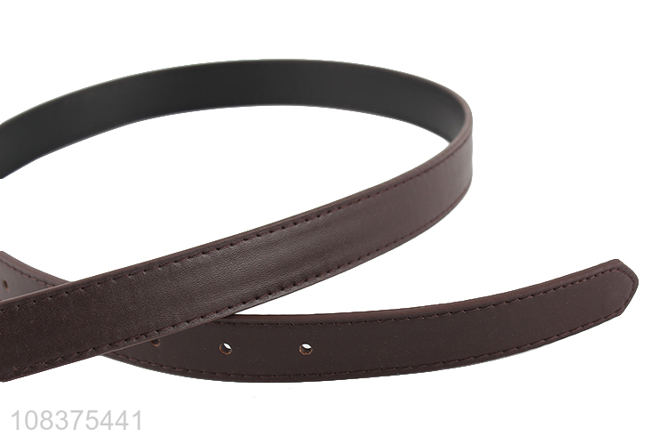 Hot selling women's pu leather belt fashion waist strap for jeans