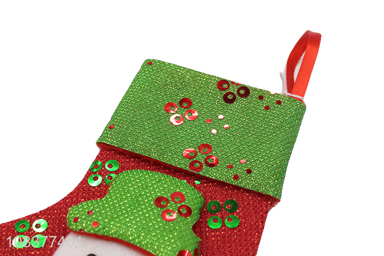 Latest design hanging christmas socks for xmas tree decoration