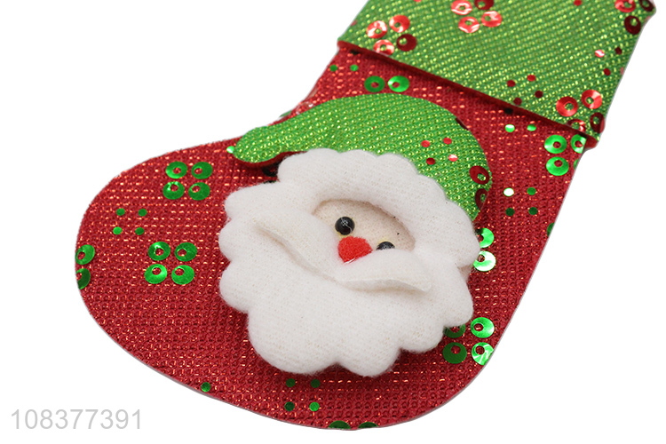 Popular products santa claus christmas socks for sale