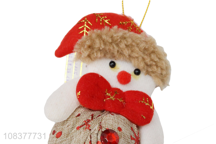 China products snowman cute christmas hanging ornaments for sale