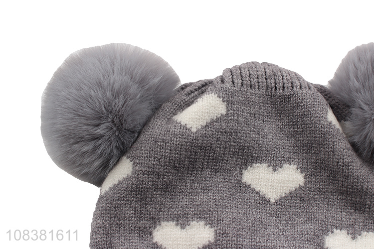 Best Selling Kids Knitted Beanie Fashion Winter Hat