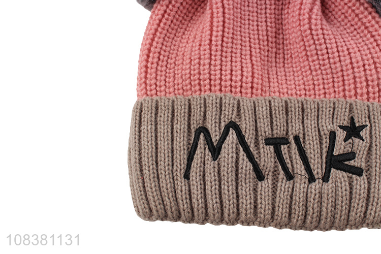 Good Quality Kids Knitted Hat Comfortable Beanie
