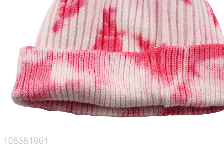 Custom Fashion Knitted Hat Ladies Beanie For Winter