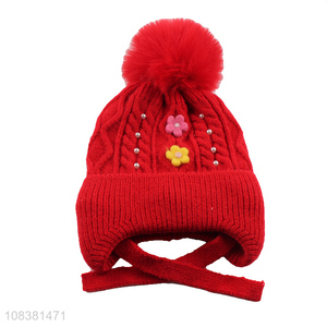 Good Sale Comfortable Earmuffs Hat Knitted Hat For Children