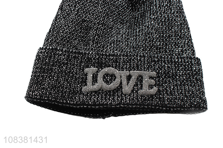 Wholesale Knitted Hat Fashion Beanie Winter Hat For Women